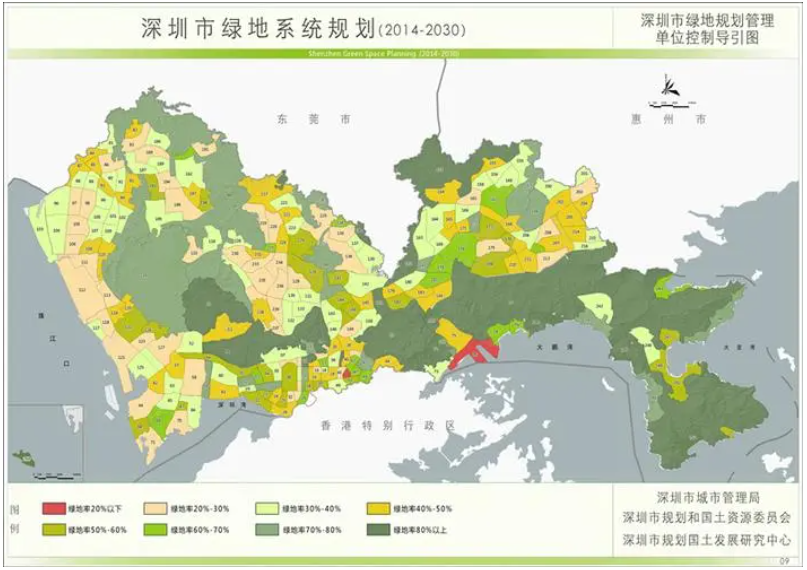 深圳规划地图